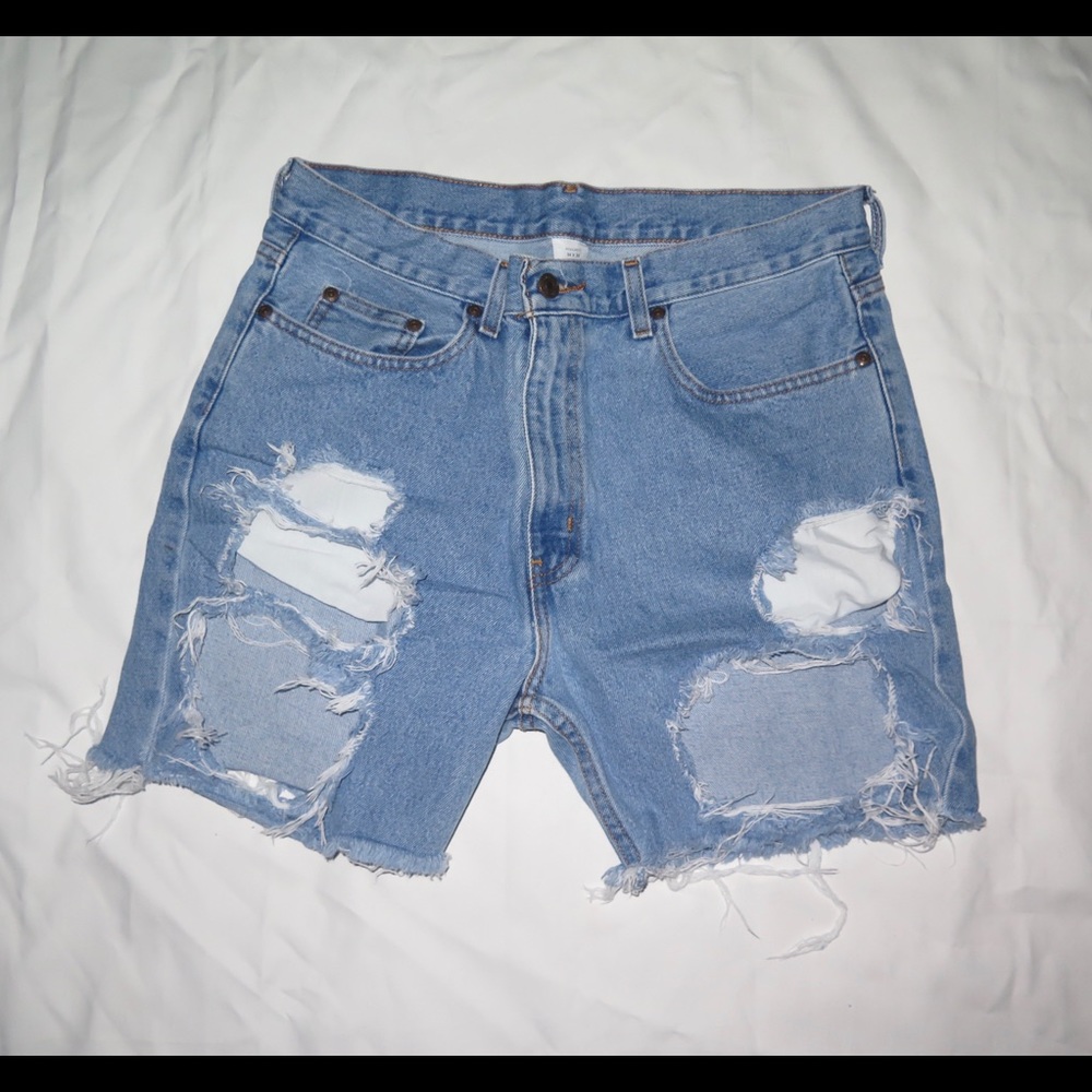 Custom hand made Jean shorts